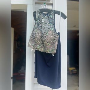 Vera Wang 2 piece formal dress